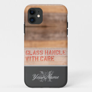 Glass! Handle with care! iPhone 11 Case