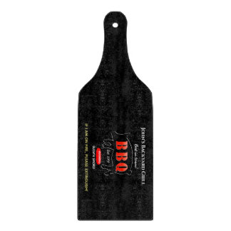 Glass Home Grilling Cooking Men Kitchen Paddle Cutting Board