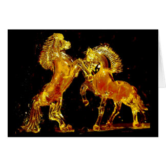 Glass Horses of Venice Italy