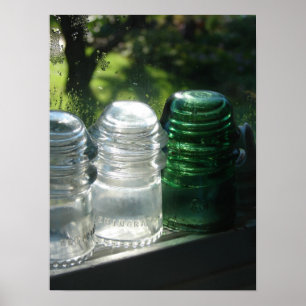 Glass Insulators Poster