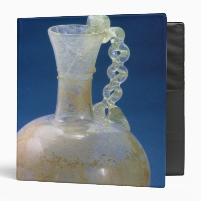 Glass jug, Roman, 3rd century Binder (Front/Inside)