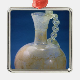 Glass jug, Roman, 3rd century Metal Ornament