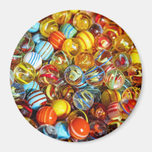 Glass Marbles Magnet