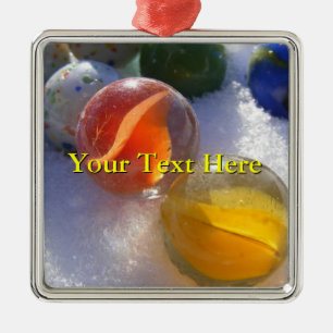 Glass Marbles Ornament