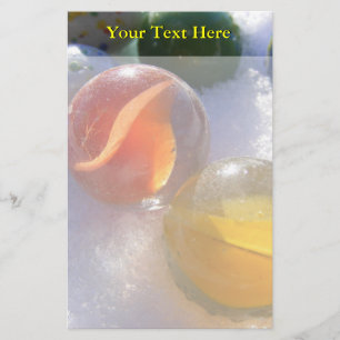 Glass Marbles Stationery