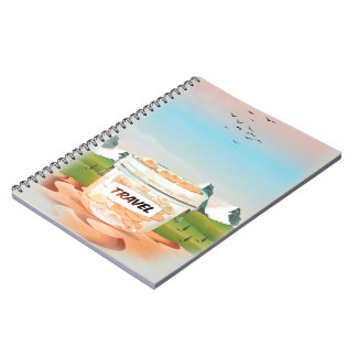 Glass Money Travel Jar Notebook