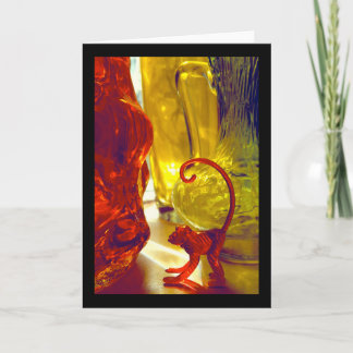 Glass Monkey Card