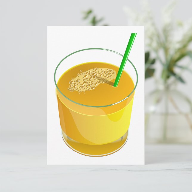 Glass Of Juice Invitations (Creator Uploaded)