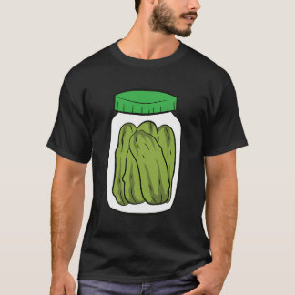 Glass Of Pickles Dill Pickles Pickles Jar Love Pic T-Shirt