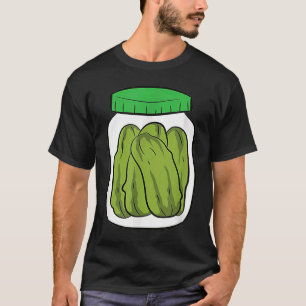 Glass Of Pickles Dill Pickles Pickles Jar Love Pic T-Shirt