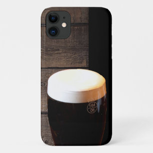 Glass of Stout Beer with Foam Case-Mate iPhone Case