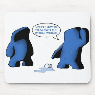 Glass Off Water Mouse Pad