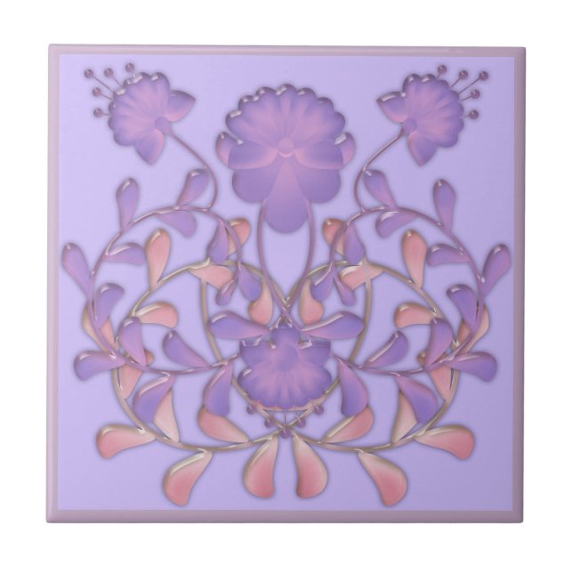 Glass, ornament, tile (Front)