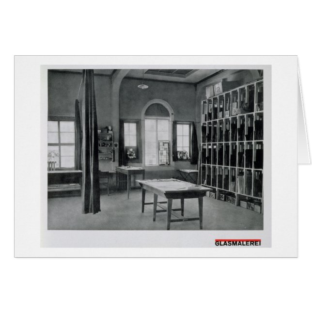 Glass Painting Studio, from the Workshops of the B (Front Horizontal)