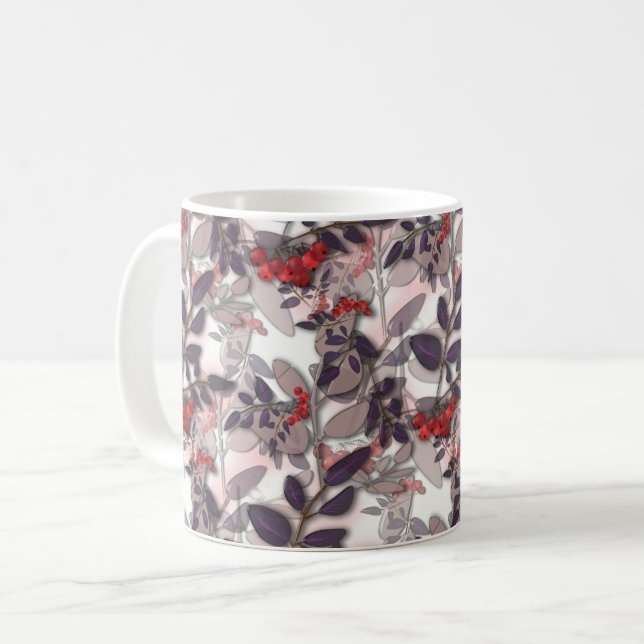 Glass, Rowan, bunch of Rowan Coffee Mug (Front Left)