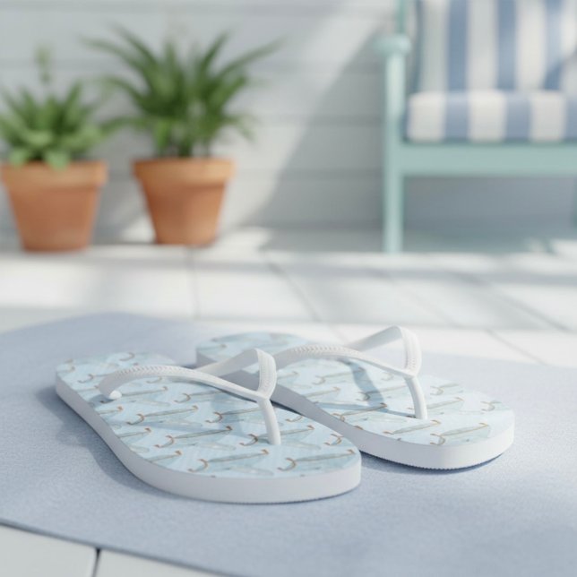 Glass Slipper Flip Flops (Creator Uploaded)