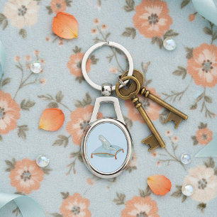Glass Slipper Keychain
