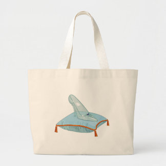 Glass Slipper Large Tote Bag