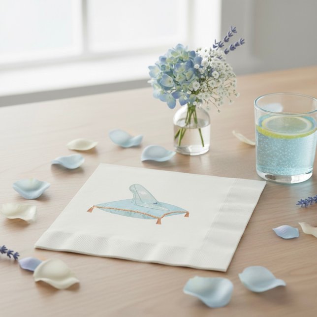 Glass Slipper Napkin (Creator Uploaded)