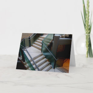 Glass Staircase Card