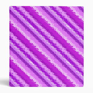 Glass stripes - shades of amethyst purple binder