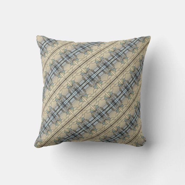 glass throw pillow (Back)