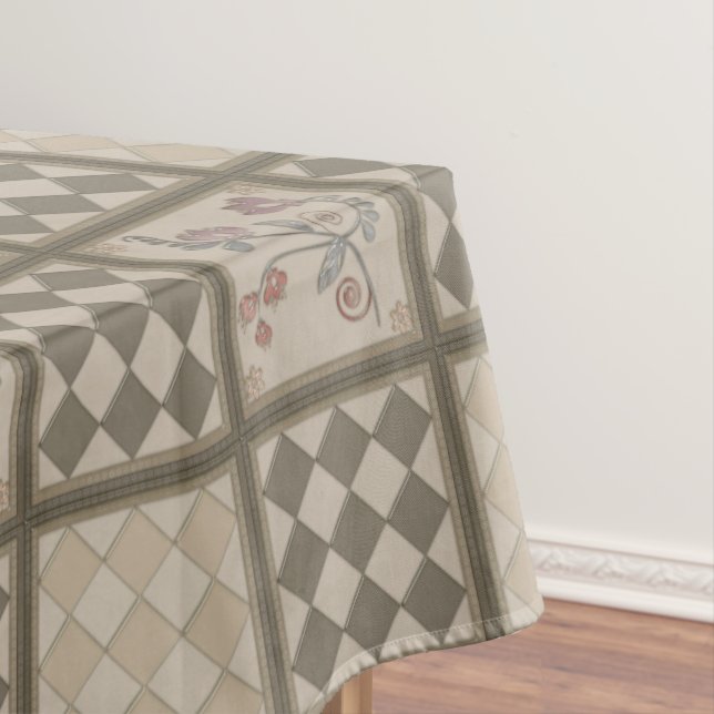 Glass tiles . tablecloth (In Situ)