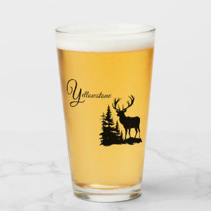 Glass Tumbler-Yellowstone Elk