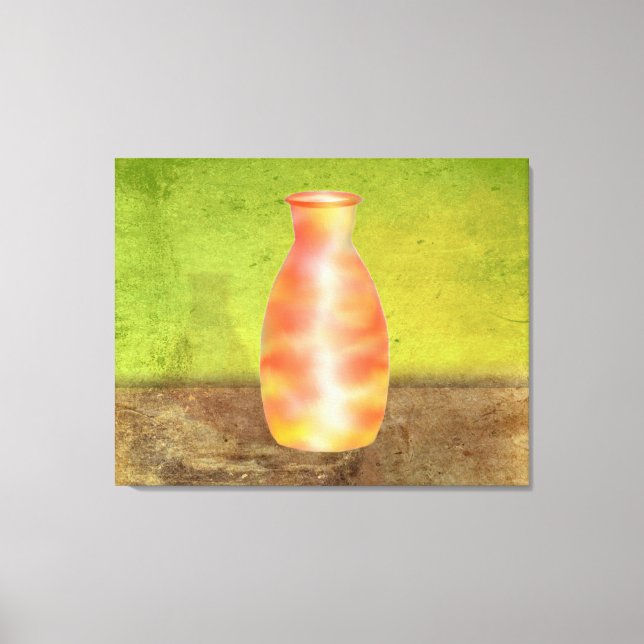Glass Vase Canvas Print (Front)
