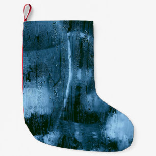 GLASS WATER MOIST SMALL CHRISTMAS STOCKING