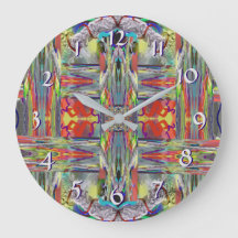 Glass Weaving - Turn Back the Time Backwards Clock