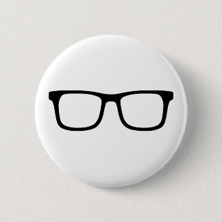 Glasses 2 Inch Round Button
