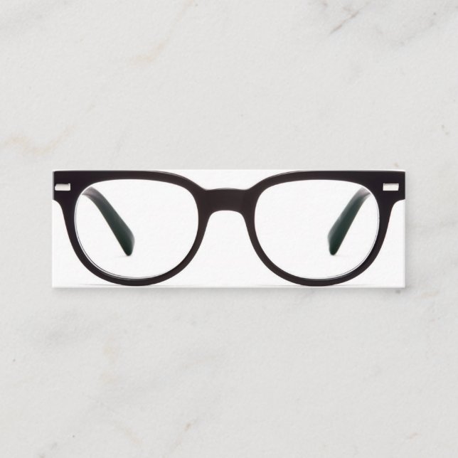 glasses business card (Front)