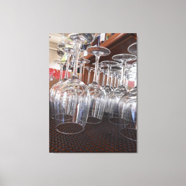 glasses canvas print (Front)