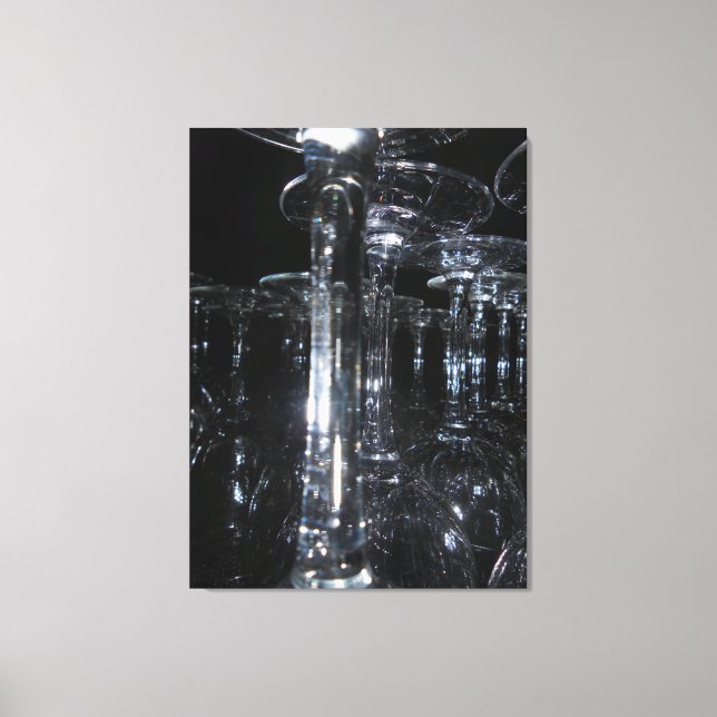 Glasses Canvas Print (Front)