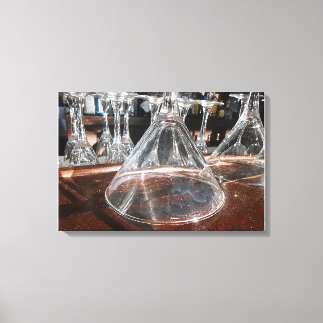 Glasses Canvas Print (Front)