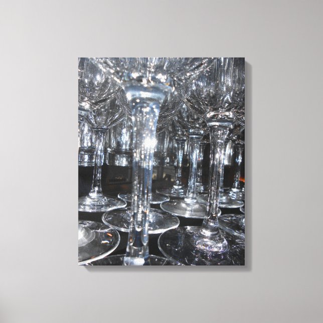 Glasses Canvas Print (Front)