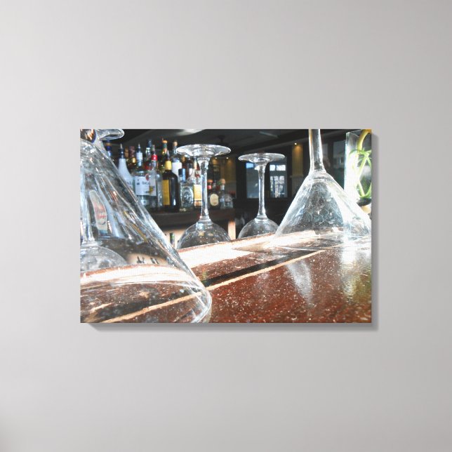 Glasses Canvas Print (Front)