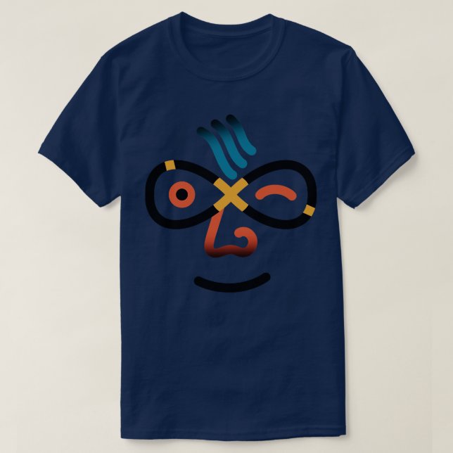 Glasses of Infinity  T-Shirt (Design Front)