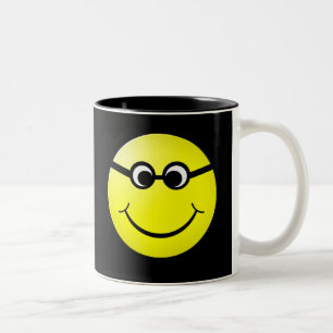 Glasses Two-Tone Coffee Mug