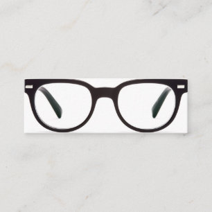 glasses vision optometry business card