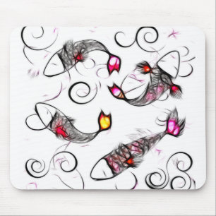 Glassy Kois Mousepad