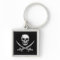 Glassy Pirate Skull & Sword Crossbones