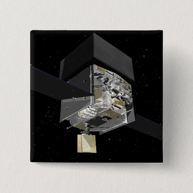 GLAST 3 2 INCH SQUARE BUTTON (Front)