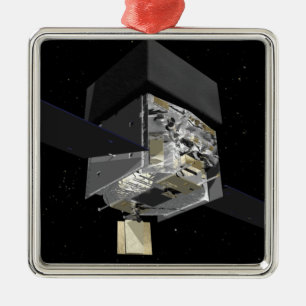 GLAST 3 METAL ORNAMENT