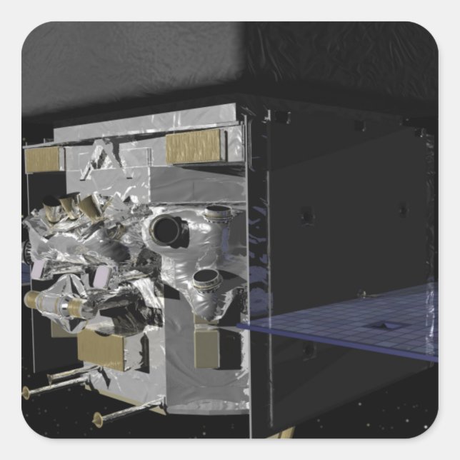 GLAST SQUARE STICKER (Front)