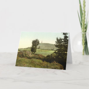 Glastonbury Tor, Somerset, England Card