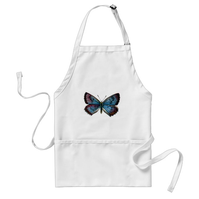 Glaucopsyche arion - The Large Blue Butterfly Standard Apron (Front)