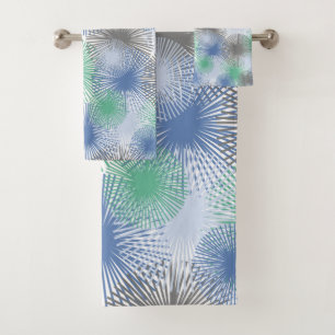 Glaucous Stars Bath Towel Set