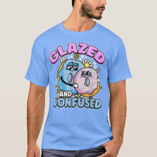 Glazed And Confused Funny Doughnut Dessert T-Shirt